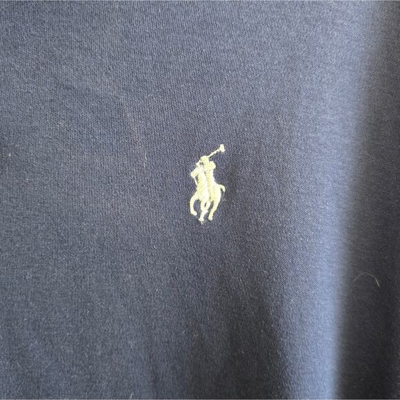 Polo by Ralph Lauren Men's Navy Blue Polo Shirt Large - Picture 2 of 11
